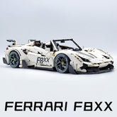 1:8 The Ultimate Ferrari F8XX Convertible, White Goddess Custom Edition (3781 PCS)